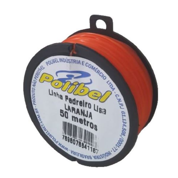 Linha de Pedreiro 1 Fio Laranja 50 m - Polibel